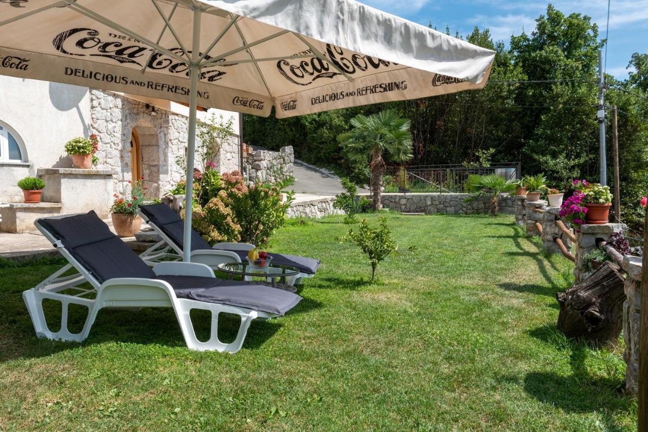 Sea View Apartment With Garden Near Opatija Veprinac Exterior foto